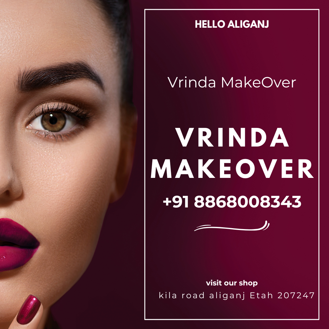 Vrinda Beauty Salon, the best beauty parlour in Aliganj
